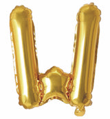 Balloonify Folienballon Buchstabe W, 35cm