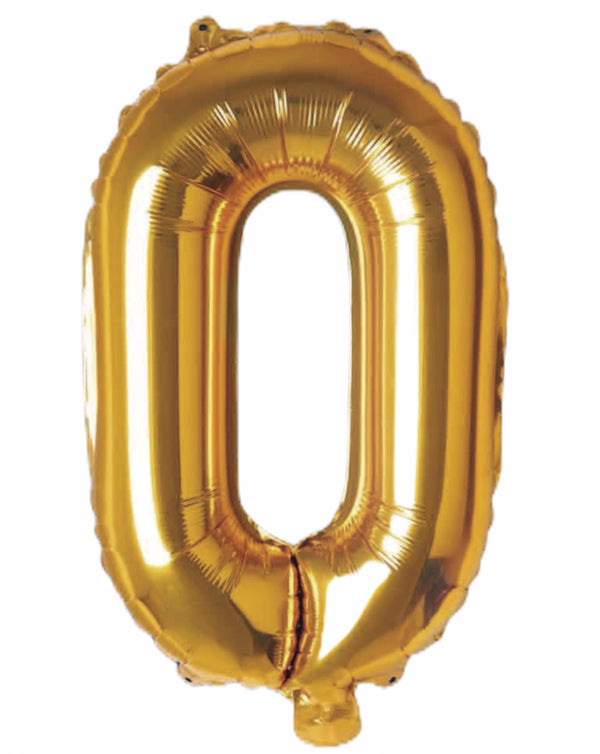 Balloonify Folienballon Zahl 0, 35cm