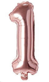 Balloonify Folienballon Zahl 1, 35cm