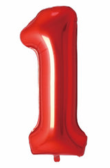 Balloonify Folienballon Zahl 1, 86cm