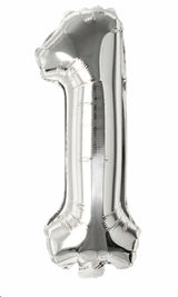 Balloonify Folienballon Zahl 1, 35cm
