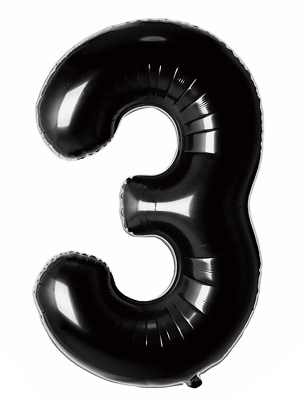 Balloonify Folienballon Zahl 3, 86cm