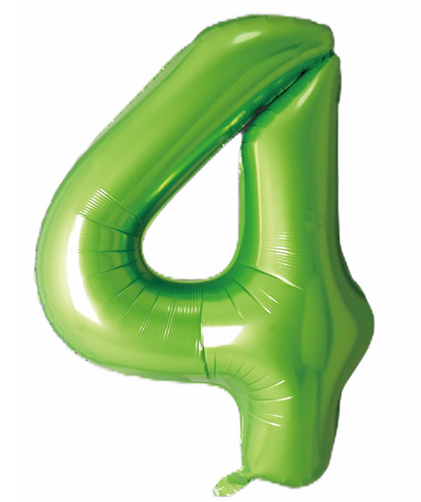 Balloonify Folienballon Zahl 4, 86cm