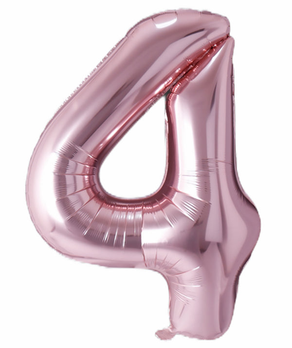 Balloonify Folienballon Zahl 4, 86cm