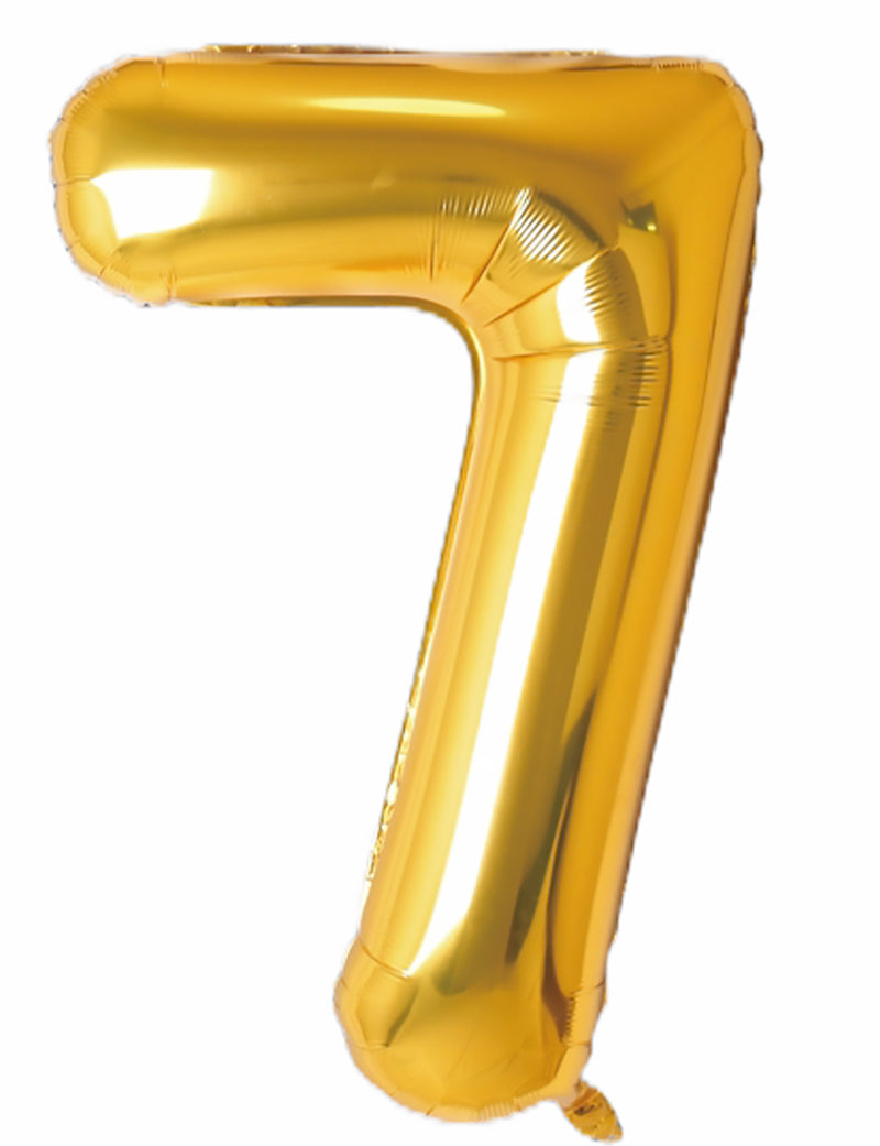 Balloonify Folienballon Zahl 7, 86cm