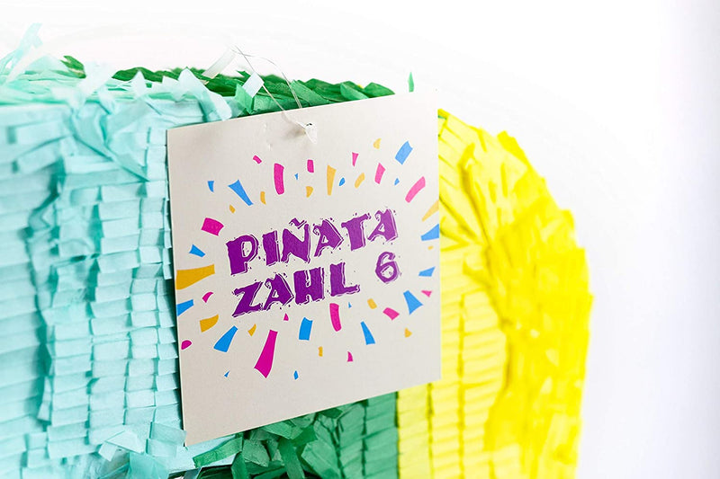 Pinata Zahl 6