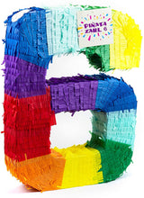 Pinata Zahl 6