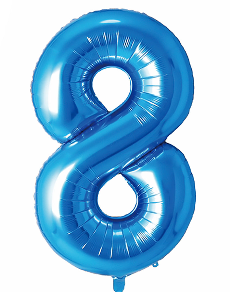 Balloonify Folienballon Zahl 8, 86cm