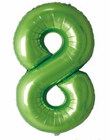 Balloonify Folienballon Zahl 8, 86cm