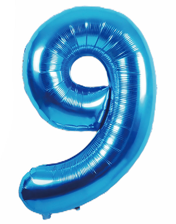 Balloonify Folienballon Zahl 9, 86cm