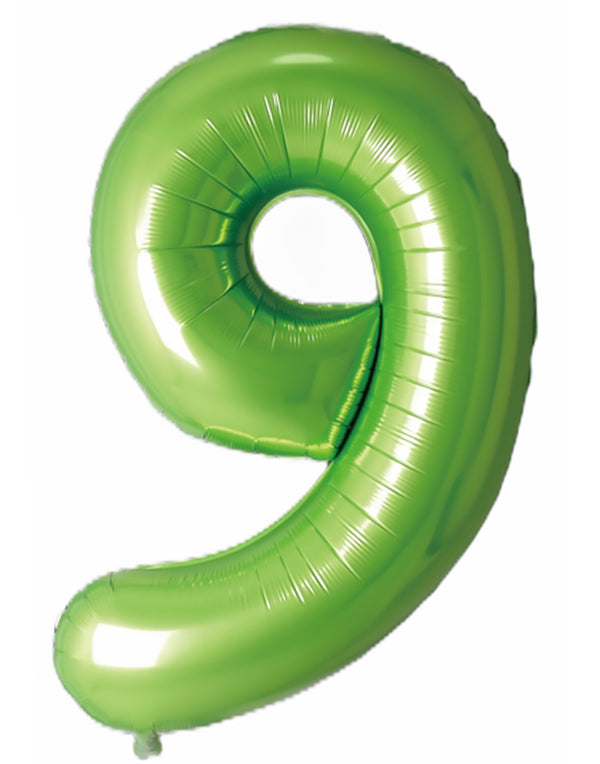 Balloonify Folienballon Zahl 9, 86cm