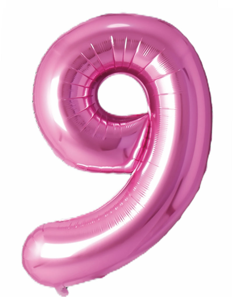 Balloonify Folienballon Zahl 9, 86cm