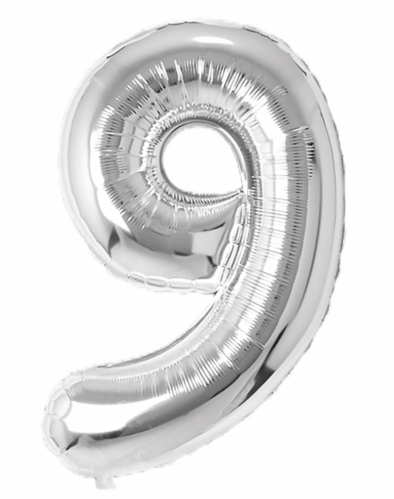 Balloonify Folienballon Zahl 9, 86cm