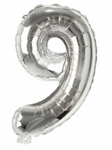 Balloonify Folienballon Zahl 9, 35cm