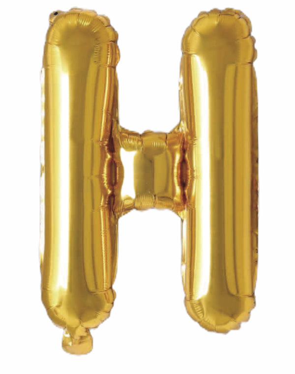 Balloonify Folienballon Buchstabe H, 35cm