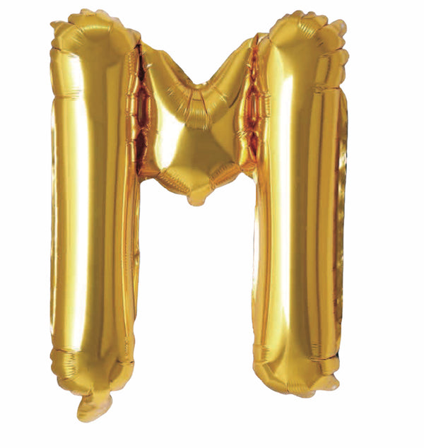 Balloonify Folienballon Buchstabe M, 35cm