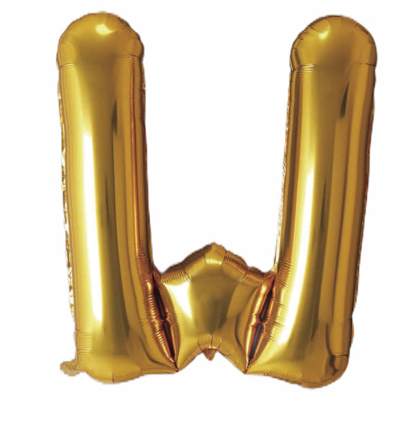 Balloonify Folienballon Buchstabe W, 86cm