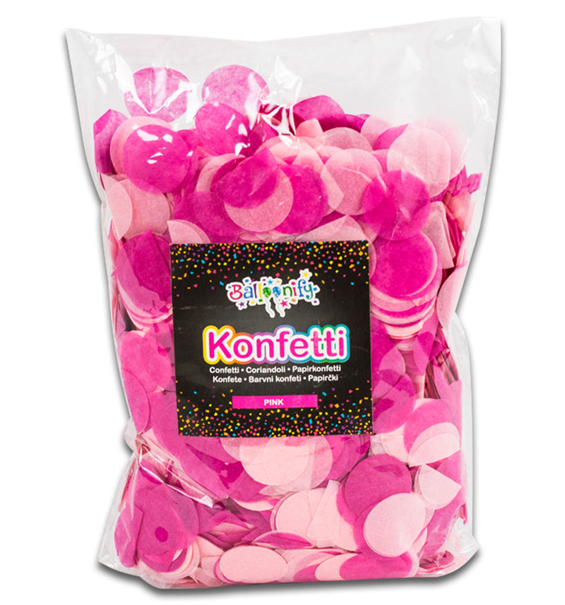 Konfetti rosa/pink, 100g